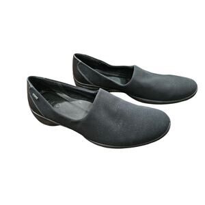 ECCO Shoes Gore Tex Rise GTX Women's Size 41 (US 10-10.5) Slip On Loafers Black